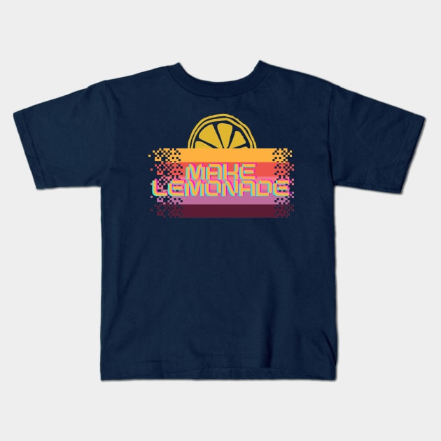 Make lemonade Kids T-Shirt by Meiyorrr